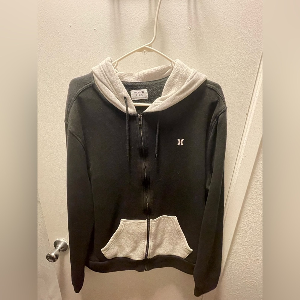 Hurley zip up sweater